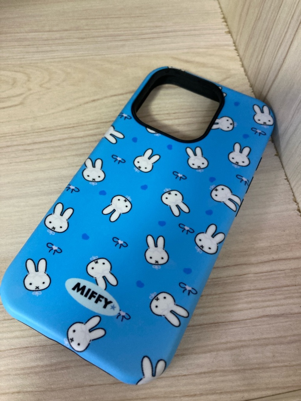 miffy Blue Bunny Pattern Protective Case